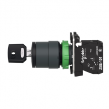  BOUTON TOURNANT NOIR DIAM 22 A 