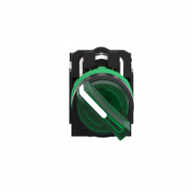  BOUTON TOURNANT LUMINEUX VERT 