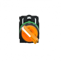  BOUTON TOURNANT LUMINEUX JAUNE 