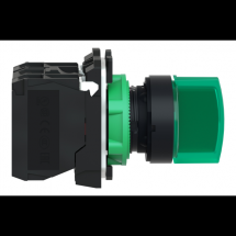  BOUTON TOURNANT LUMINEUX 3 POS 