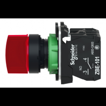  BOUTON TOURNANT LUMINEUX 3 POS 