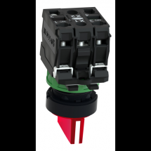  BOUTON TOURNANT LUMINEUX 3 POS 