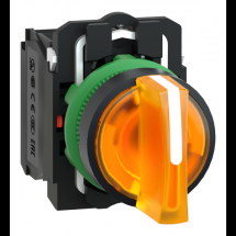  BOUTON TOURNANT LUMINEUX 3 POS 