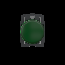  VOYANT DEL 24 V VERT PUSH IN 