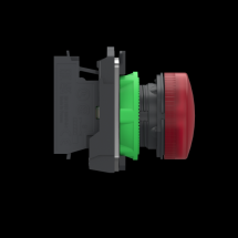  VOYANT DEL 24 V ROUGE PUSH IN 