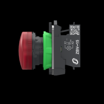  VOYANT DEL 24 V ROUGE PUSH IN 