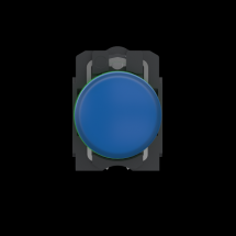  VOYANT DEL 24 V BLEU PUSH IN 