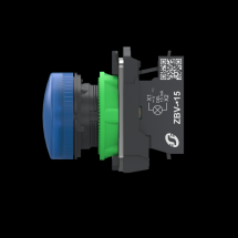  VOYANT DEL 24 V BLEU PUSH IN 