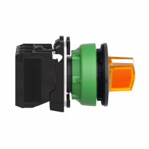  BT LUM FLUSH ORANGE 1O+1F 24V 