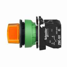  BT LUM FLUSH ORANGE 1O+1F 24V 