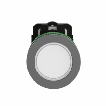  VOYANT DEL O22 FLUSH BLANC 24V 