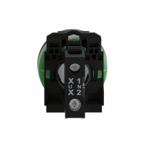  VOYANT DEL O22 FLUSH BLANC 24V 