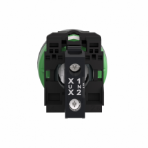  VOYANT DEL O22 FLUSH ROUGE 24V 