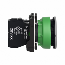  VOYANT DEL O22 FLUSH ROUGE 24V 