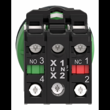  BP LUM FLUSH VERT 1O+1F 110V 
