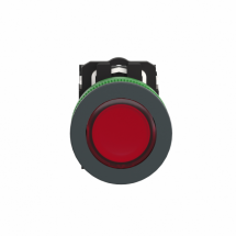  BP LUM FLUSH ROUGE 1O+1F 24V 