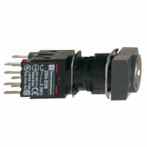  BOUTON TOURNANT NOIR DIAM 16 A 