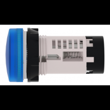  VOYANT ROND DIAM 22 IP 65 BLEU 