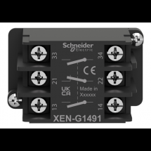  BLOC CONTACT A RAPPEL 1O+2F 1V 