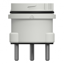  SOCLE RACC 3 BROCHES BLC XV4 