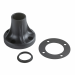  SOCLE PLAST.POUR TUBE ALU 