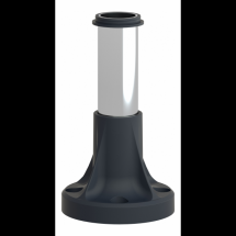  TUBE ALU 100MM PIED PLAST 