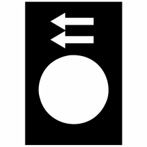  ETIQUETTE 30 X 40 MM NOIR 