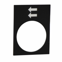  ETIQUETTE 30 X 40 MM NOIR 