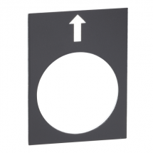  ETIQ 30X40MM NOI GAUCHE PV 