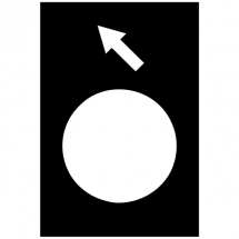  ETIQ 30X40MM NOI ARRIERE PV 