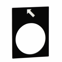  ETIQ 30X40MM NOI ARRIERE PV 