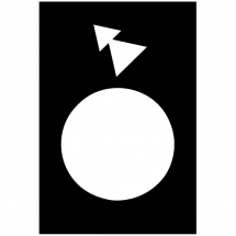  ETIQ 30X40MM NOI ARRIERE PV-GV 