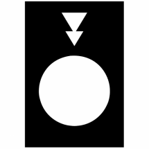  ETIQUETTE 30 X 40 MM NOIR 