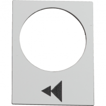  ETIQ 30X40MM BLC MONTEE PV-GV 