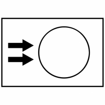  ETIQ 30X40MM BLC DROITE GV 