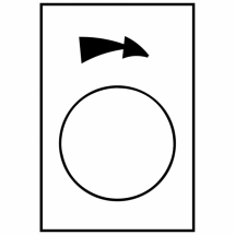  ETIQ 30X40MM BLC DROITE PV-GV 