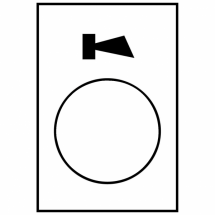  ETIQ 30X40MM BLC ALARME 