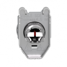  TETE BT FLUSH 2 POS FIX ROUGE 