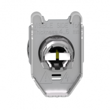  TETE BT FLUSH 2 POS FIX JAUNE 