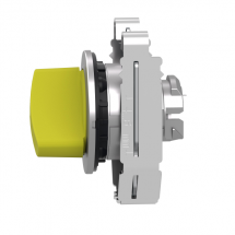  TETE BT FLUSH 2 POS FIX JAUNE 