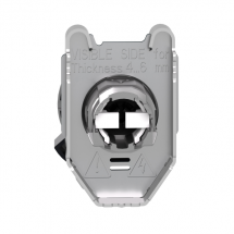  TETE BT FLUSH 2 POS FIX NOIR 