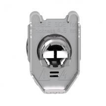 TETE BT FLUSH 2 POS FIX NOIR 