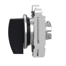  TETE BT FLUSH 2 POS FIX NOIR 