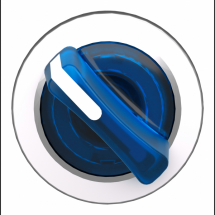  TETE BT LUM FLUSH 2P FIX BLEU 