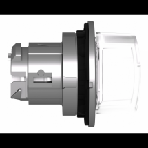  TETE BT LUM FLUSH 3P FIX BLANC 