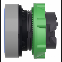  TETE BOUTON POUSSOIR O22 BLEU 