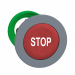  TETE BP FLUSH O22 MARQUE ROUGE 