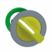  TETE BT FLUSH 2 POS FIX JAUNE 