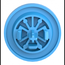  CAPSULE LISSE BLEU POUR P 