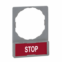  PORTE-ETIQUETTE PLAT 30X40 GRI 